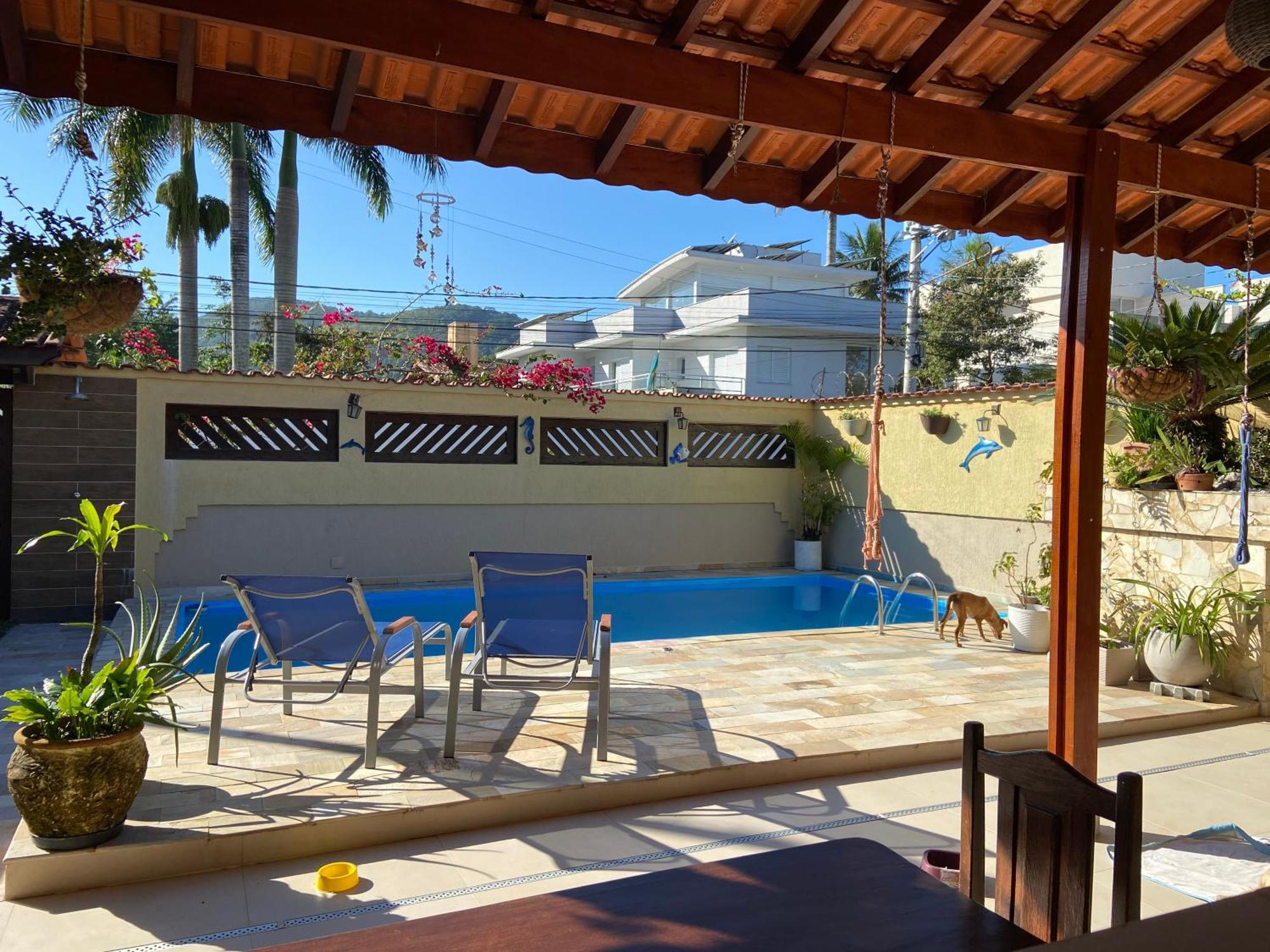 Casa 300 Mts Da Praia Juquei Buitenkant foto